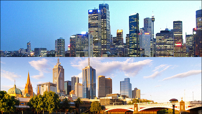 Melbourne-Sydney